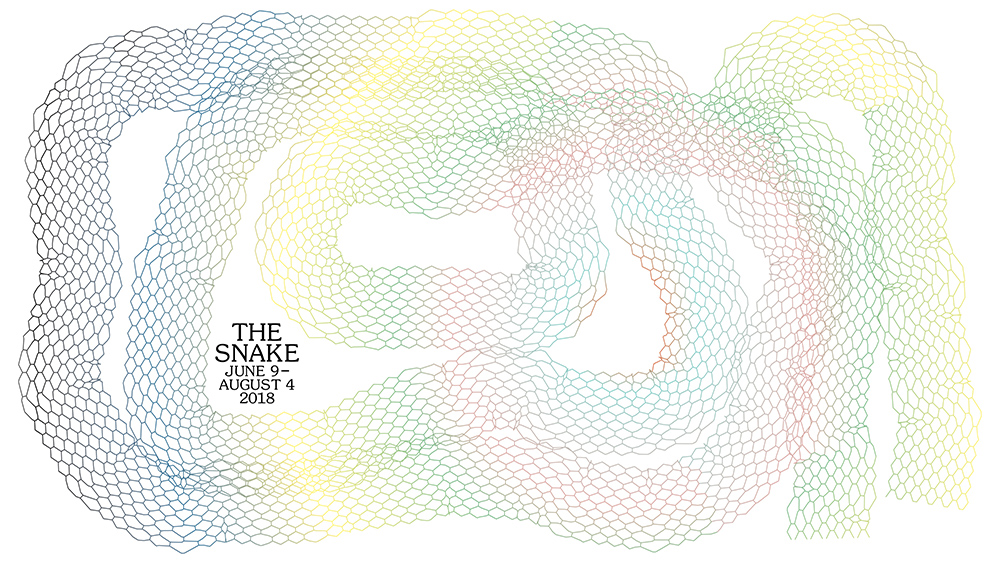 The Snake, curated by Kristan Kennedy. June 9 - August 4, 2018. Portland Institute for Contemporary Art.